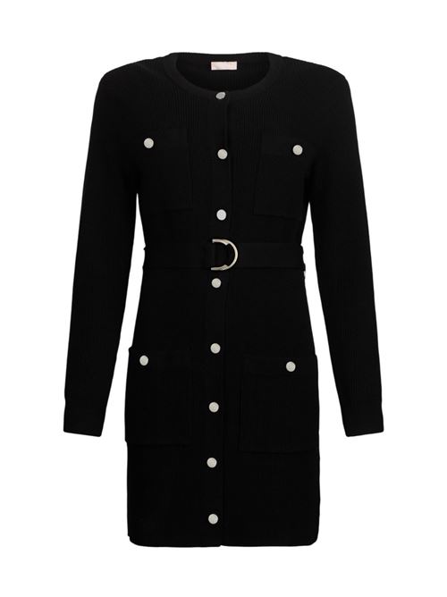 Abito in maglia con spalline imbottite Liu Jo | MF5371MS99E.22222